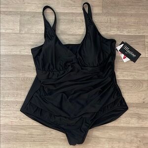 Maxine NWT Black One-Piece Swimsuit